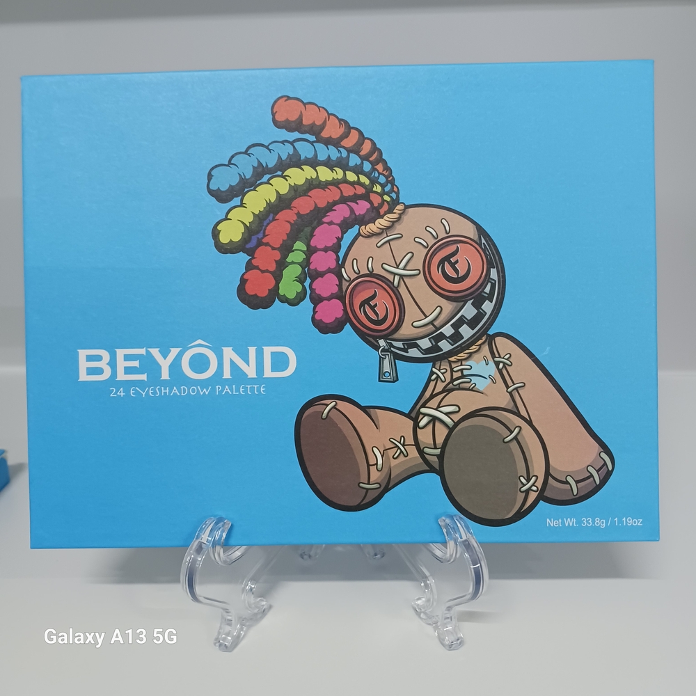 BEYOND 24 Eyeshadow Palette with Voodoo Doll Design. New In Box